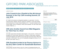 Tablet Screenshot of giffordpark.net